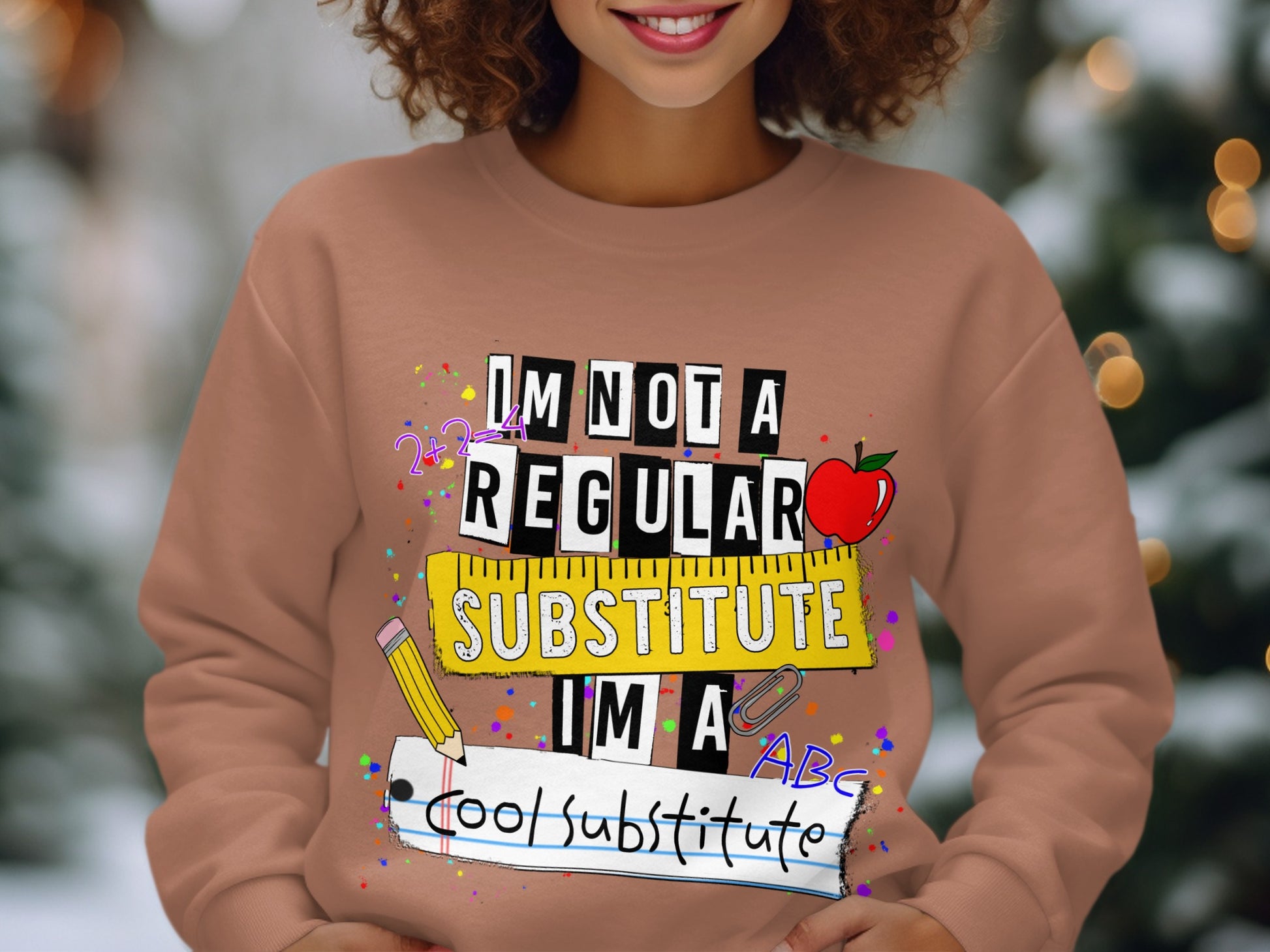 I'm Not a Regular Substitute I'm a Cool Substitute sweatshirt