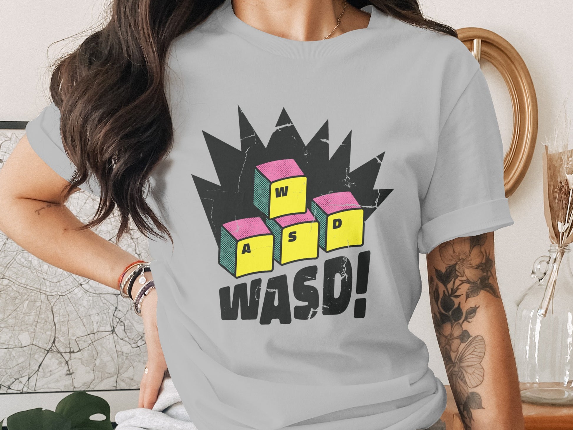 WASD Graphic Gaming Unisex T-Shirt