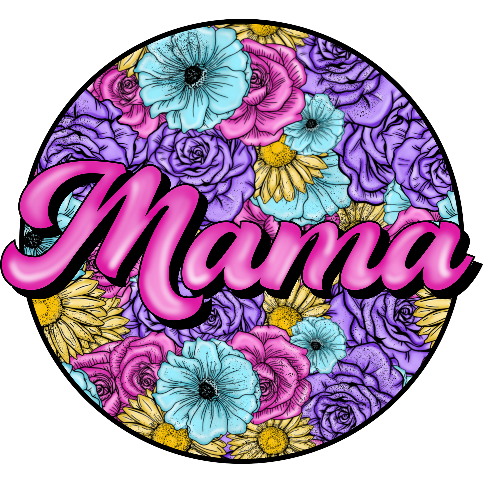 Vibrant Mama Floral Design Statement Piece Product