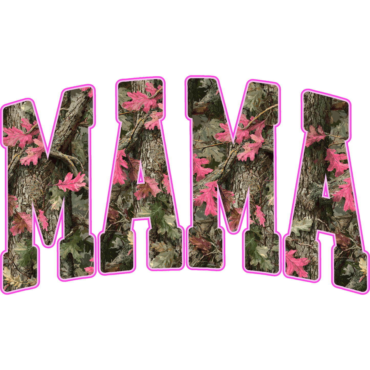 Stylish MAMA Pink Camouflage Print MAMA product