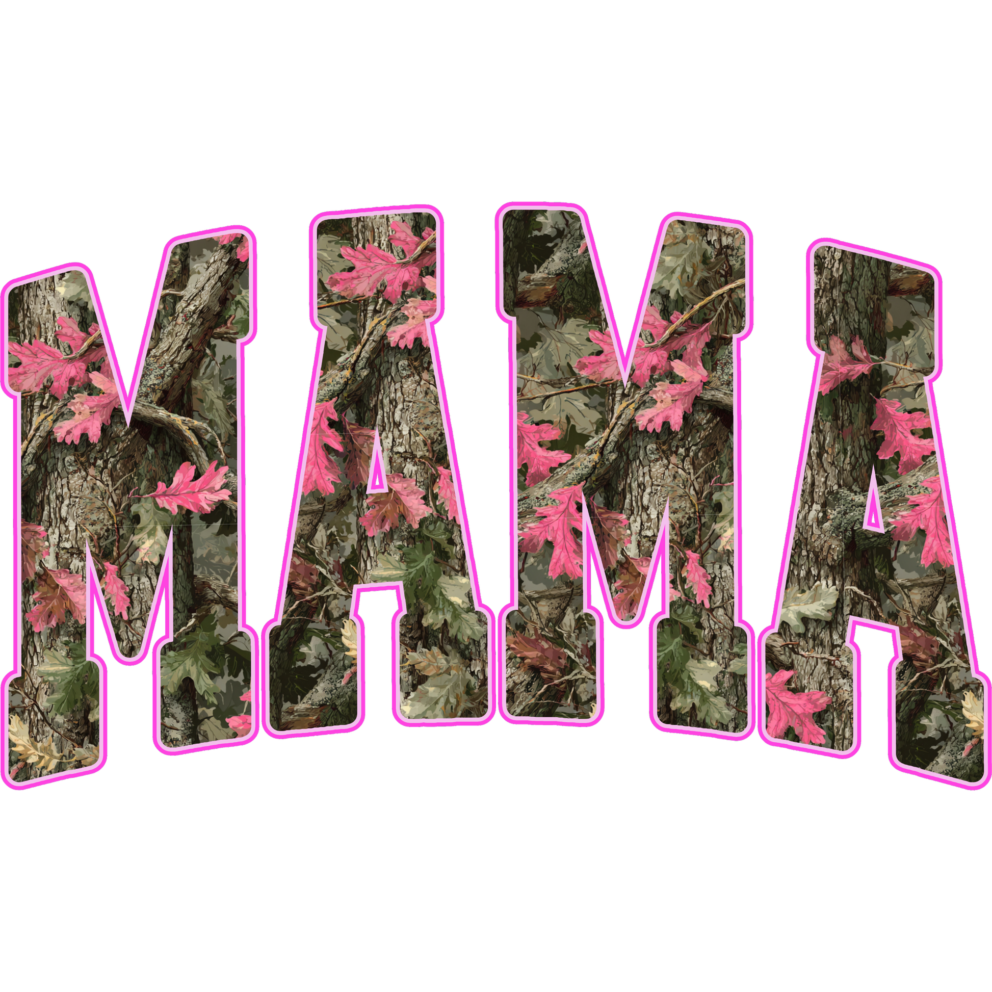 Stylish MAMA Pink Camouflage Print MAMA product