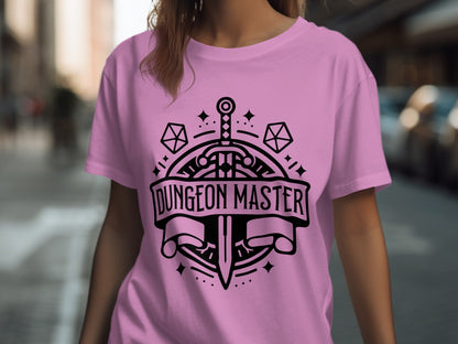 Dungeon Master Purple T-Shirt Fantasy Game Apparel