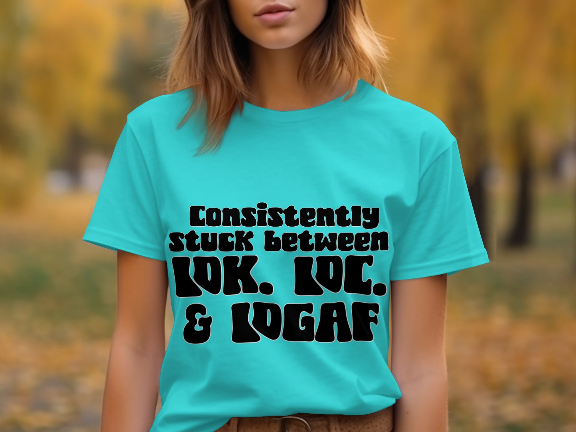 Consistently Stuck Between 10k 100k & 100k T-shirt