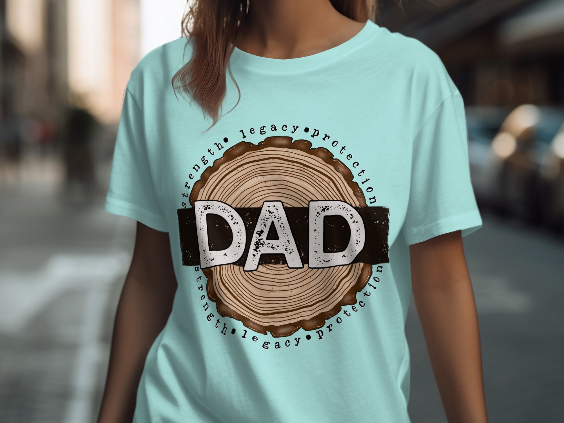 Strength Legacy Protection Dad T-shirt