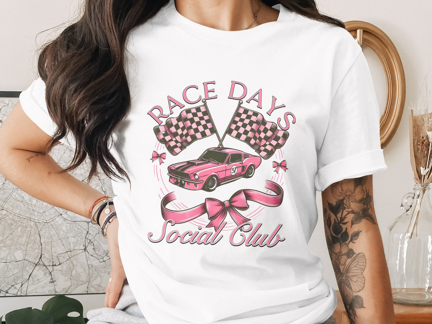 Race Days Social Club Graphic T-Shirt