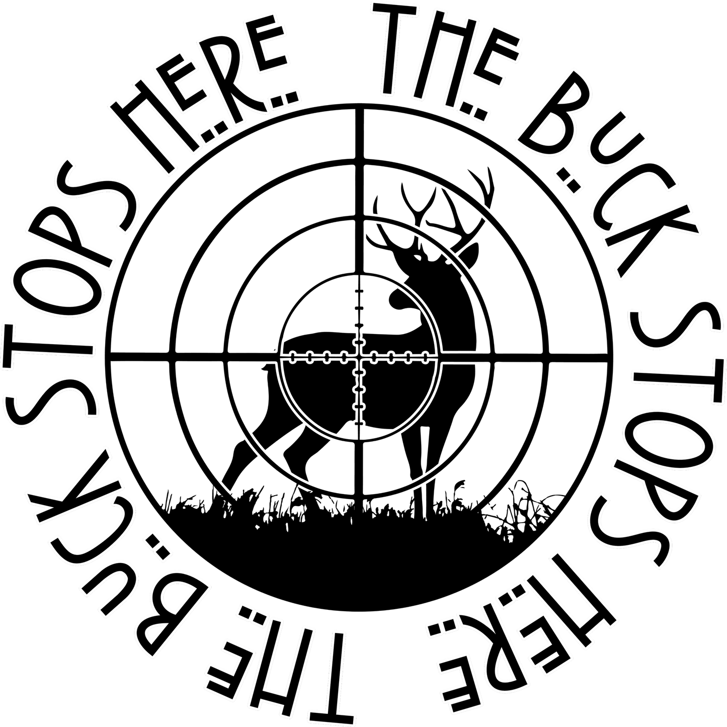 The Buck Stops Here Target Design Product