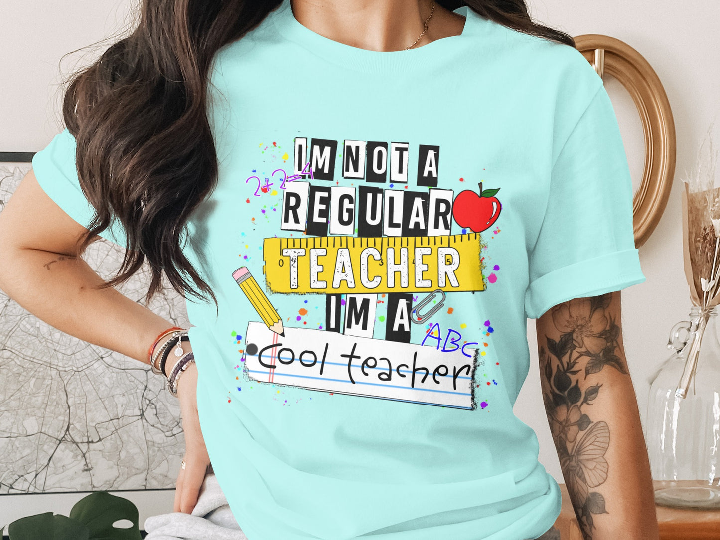 I'm Not a Regular Teacher I'm a Cool Teacher Shirt