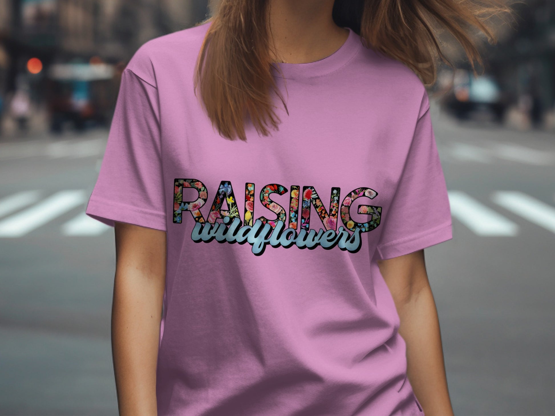 Raising Wildflowers Graphic Print T-Shirt Product
