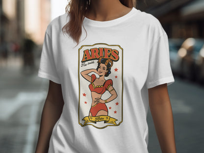 Aries Fire Inside Astrology T-Shirt Product