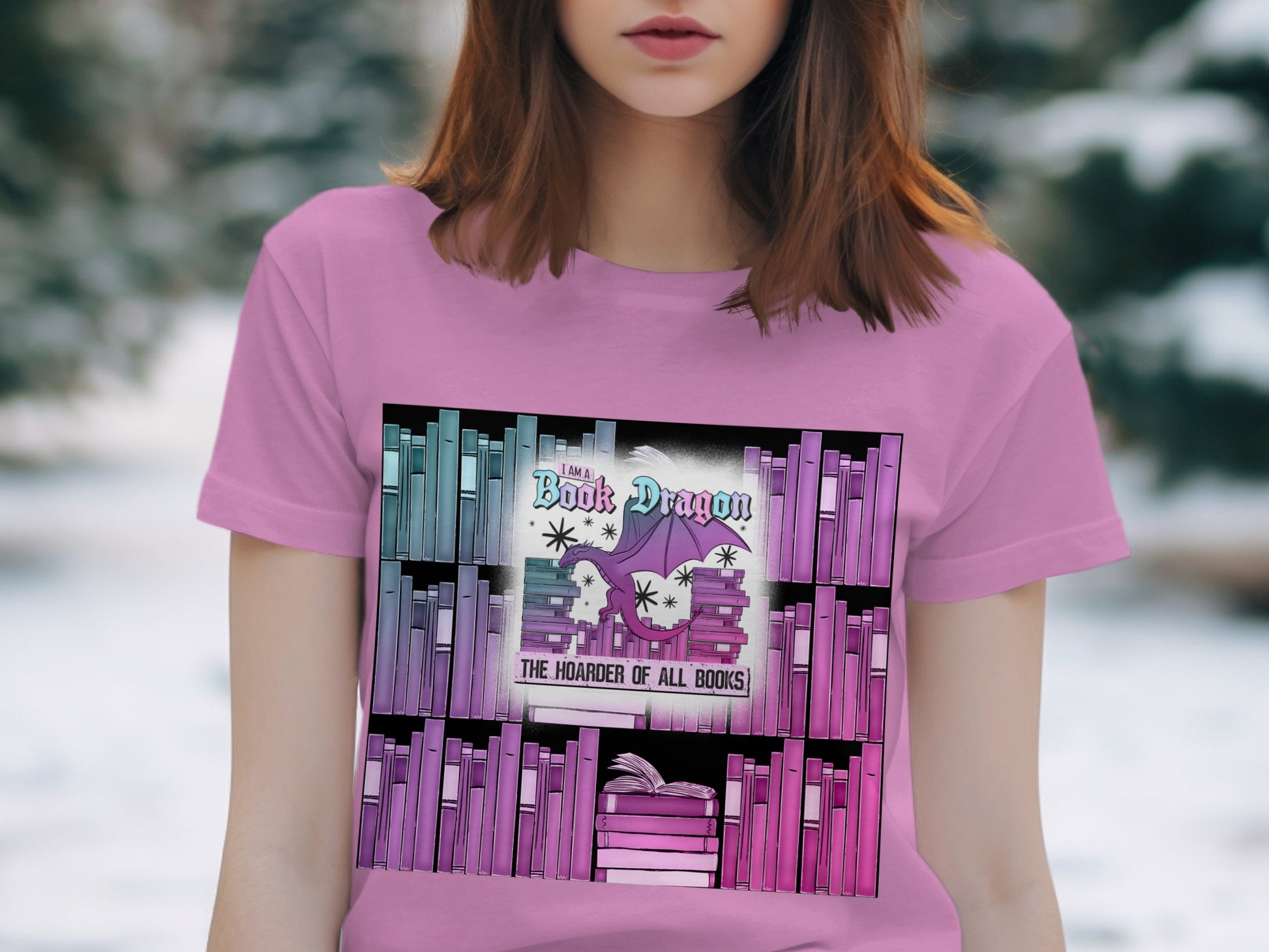 I am a Book Dragon The Hoarder of All Books shirt