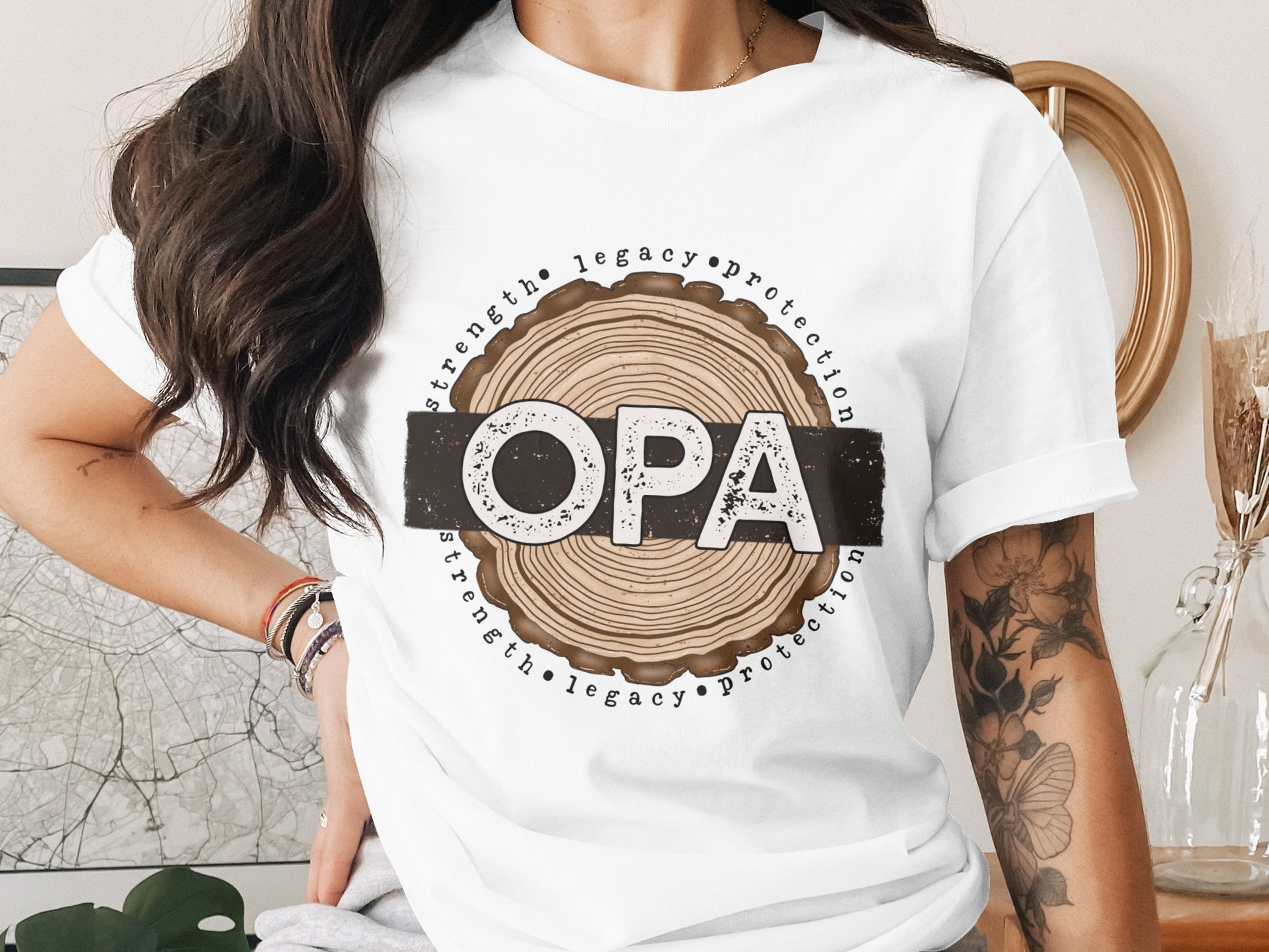 Strength Legacy Protection OPA Graphic T-shirt