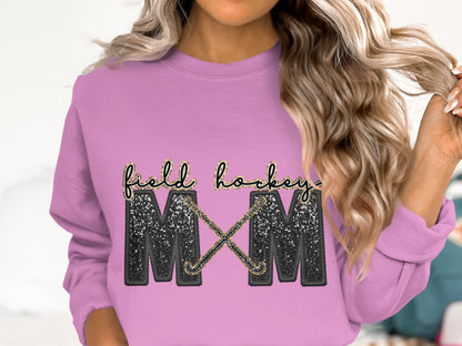 Field Hockey Mom Graphic Sweatshirt