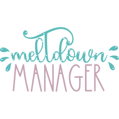 Meltdown Manager Graphic Design Wall Art Print