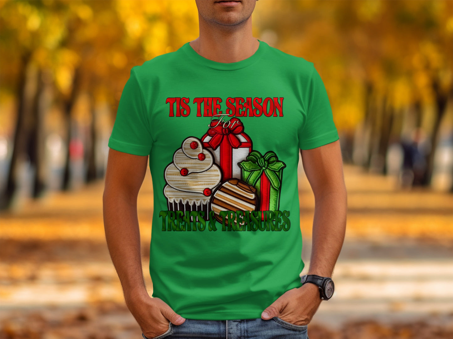 Tis the Season for Treats and Treasures T-shirt