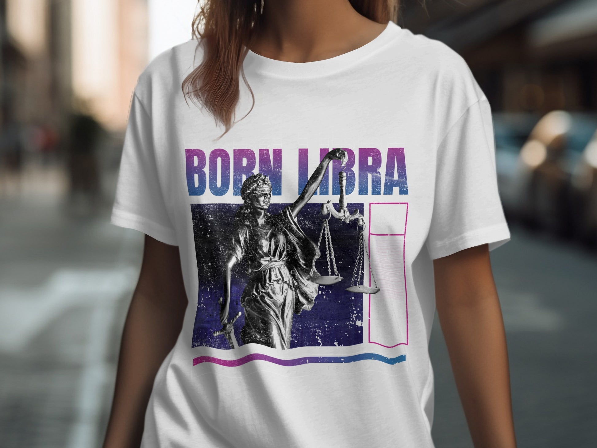Born Libra Graphic Tee Fashion Statement