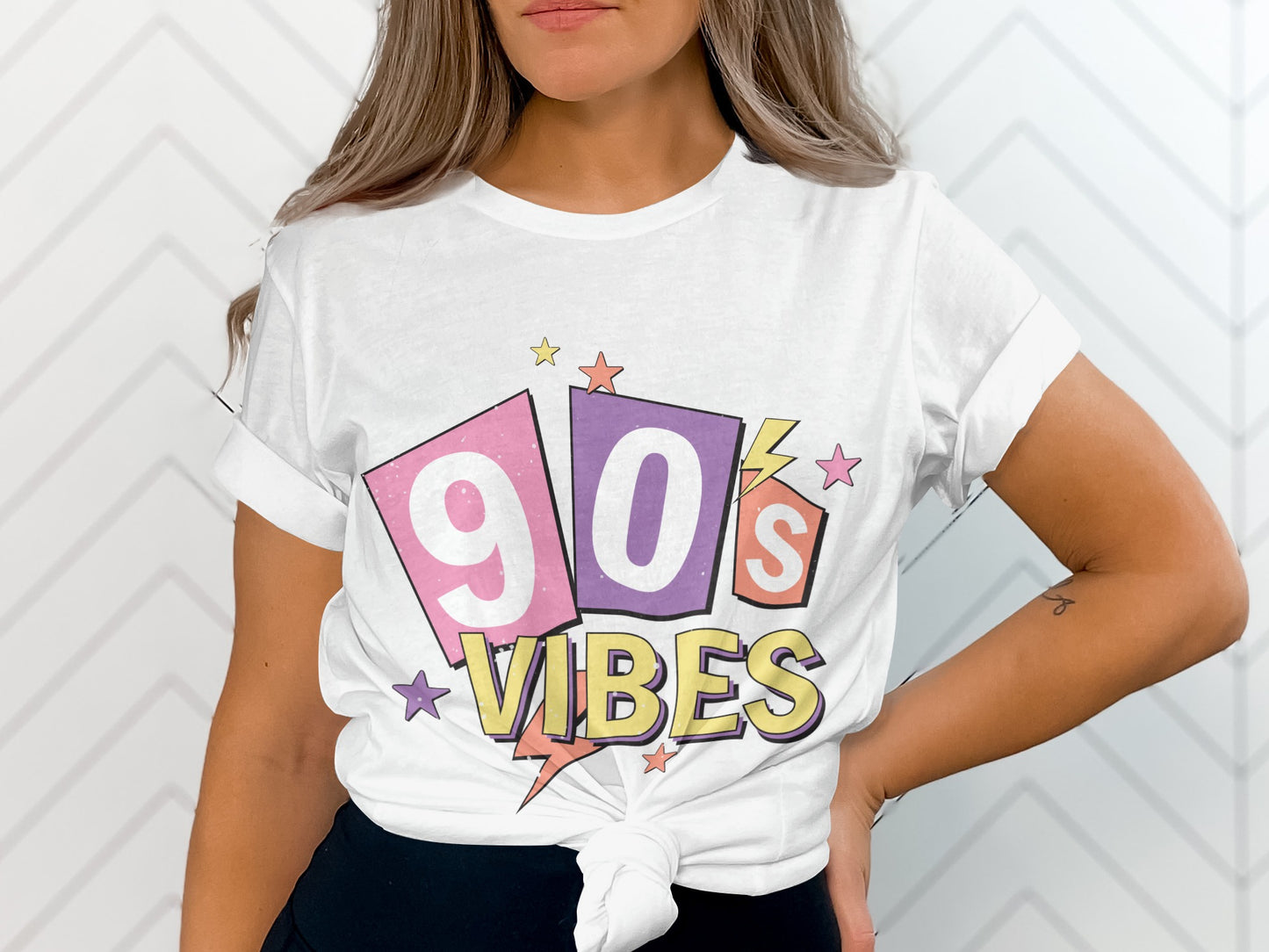 90s Vibes Nostalgic Retro Style Graphic Shirt