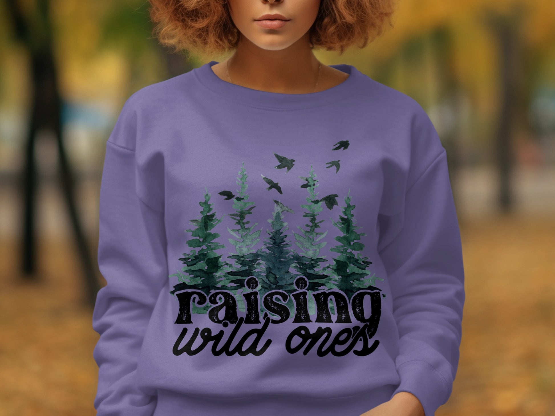 Raising Wild Ones Graphic Sweatshirt for Adventurers