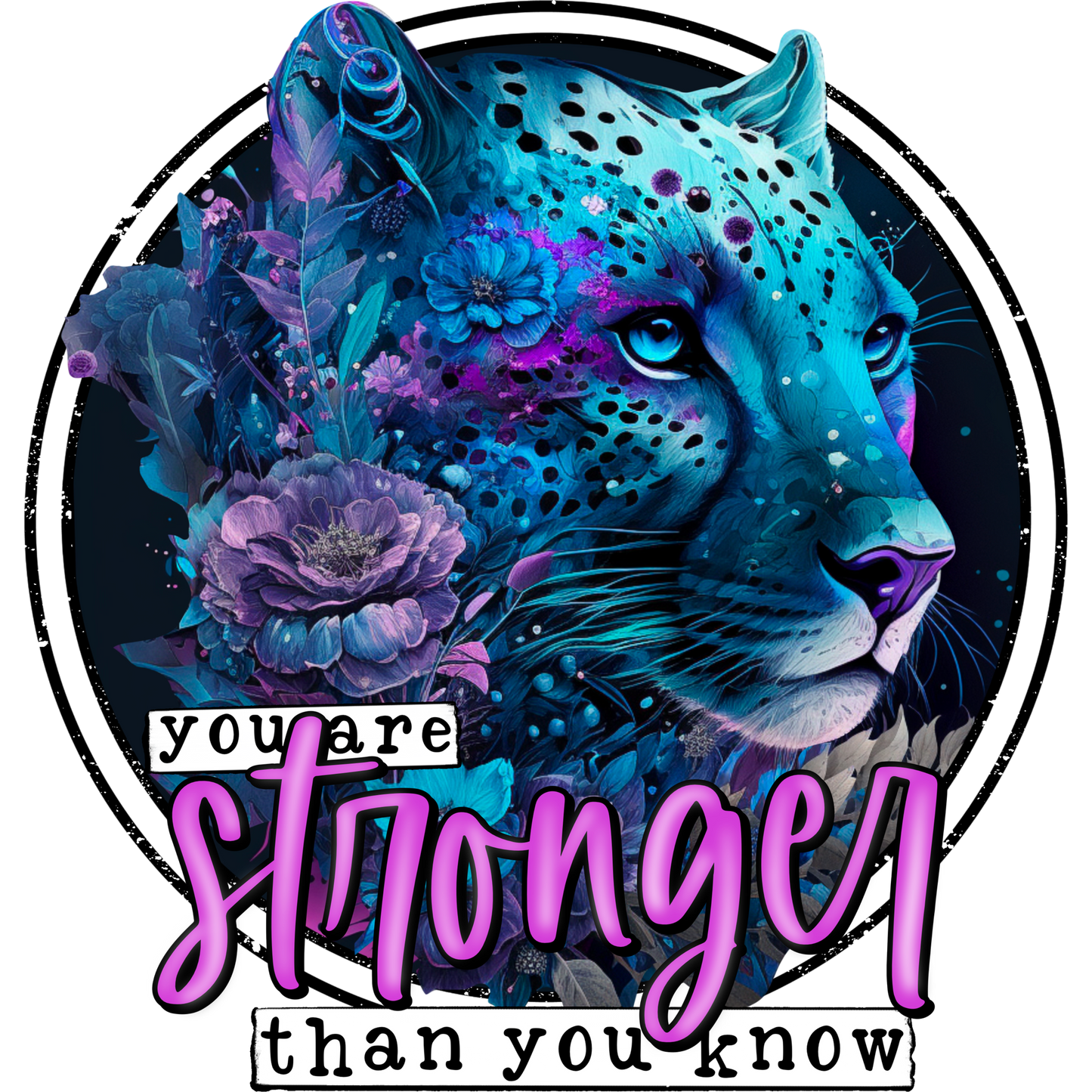 You Are Stronger Than You Know Inspirational Art