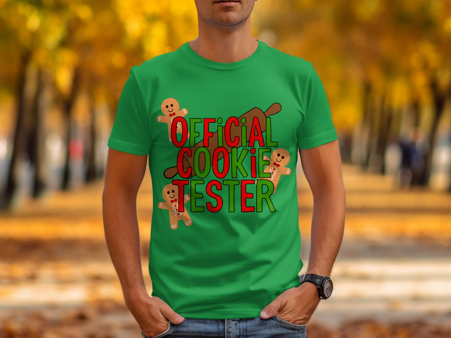 Official Cookie Tester T-Shirt Fun Holiday Tee