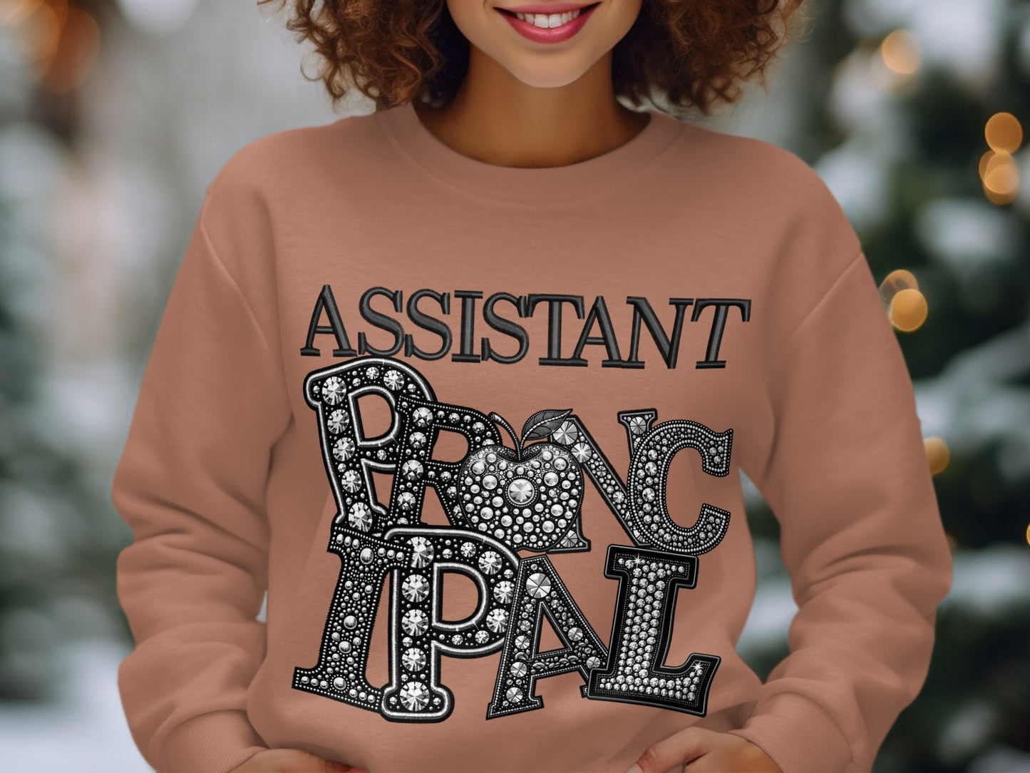 Stylish Assistant Principal Graphic Sweatshirt