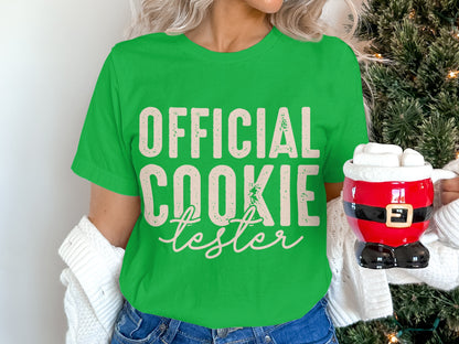 Official Cookie Tester Holiday T-Shirt