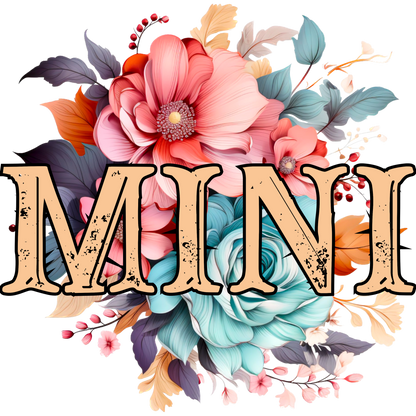 Floral Pattern Vibrant MINI Product Design