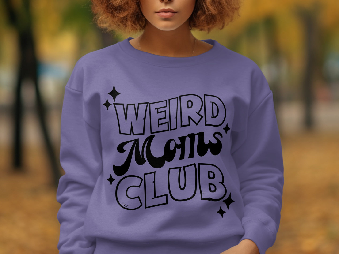 Weird Moms Club Graphic Sweatshirt Product