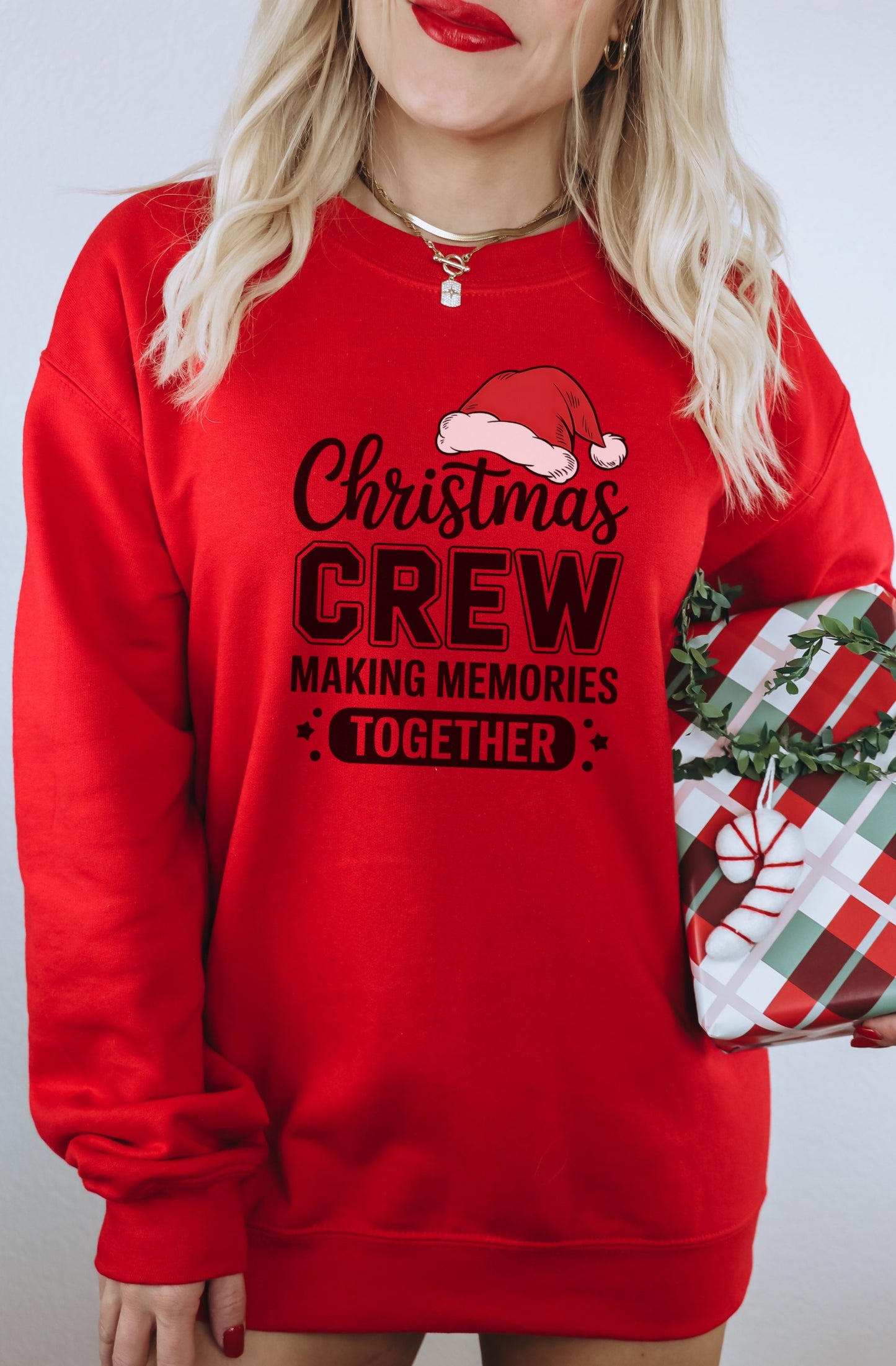 Christmas Crew Making Memories Together Sweatshirt