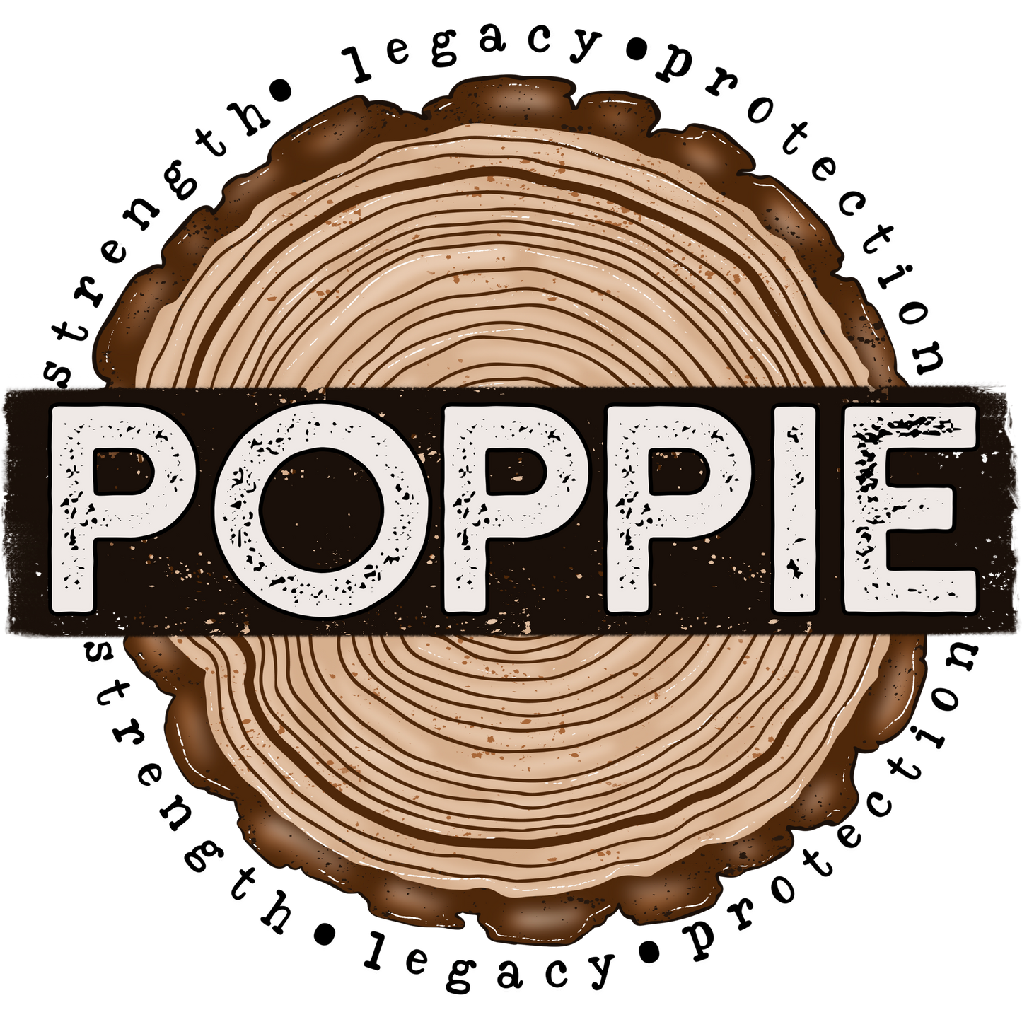 Strength Legacy Protection Poppie Wood-Themed Item
