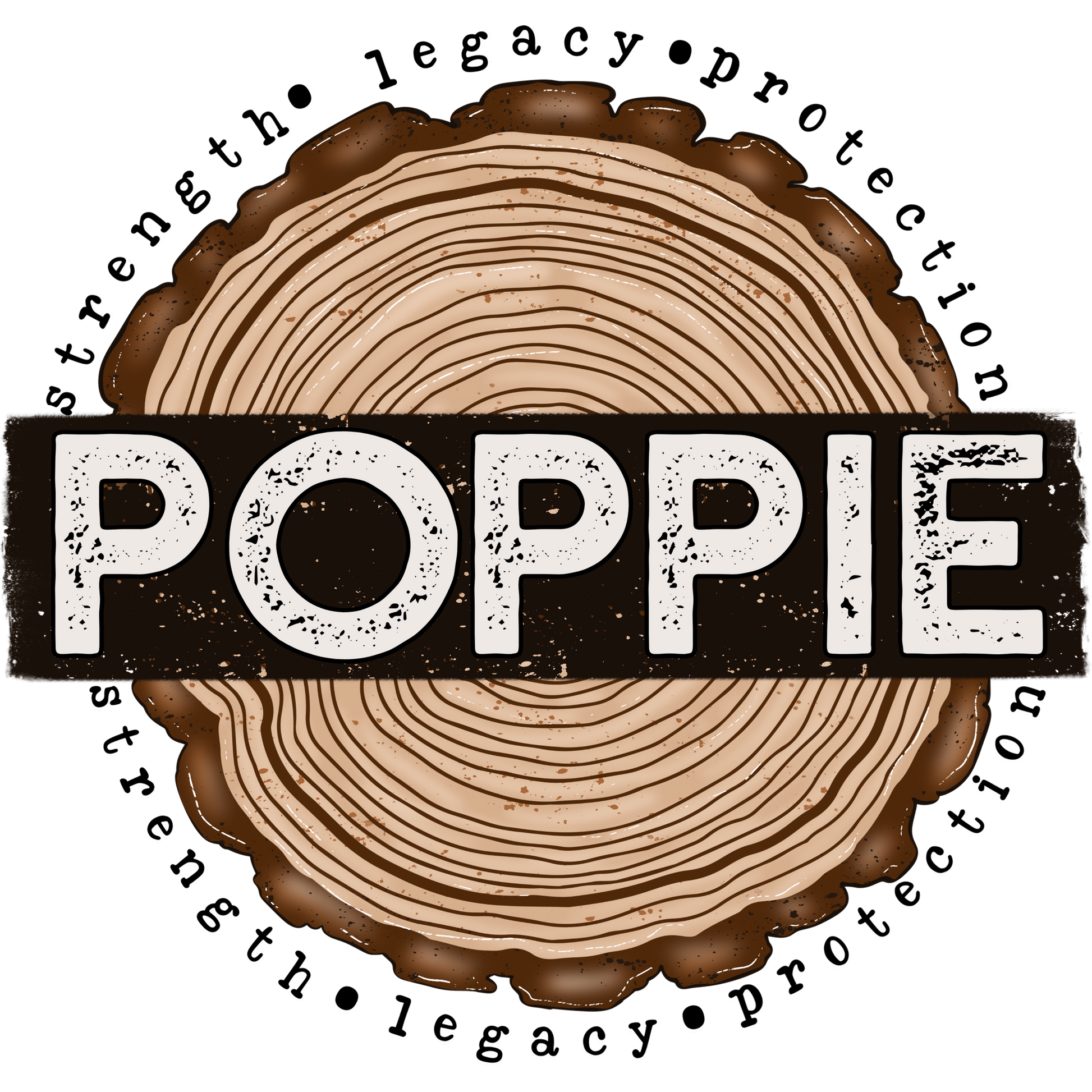 Strength Legacy Protection Poppie Wood-Themed Item