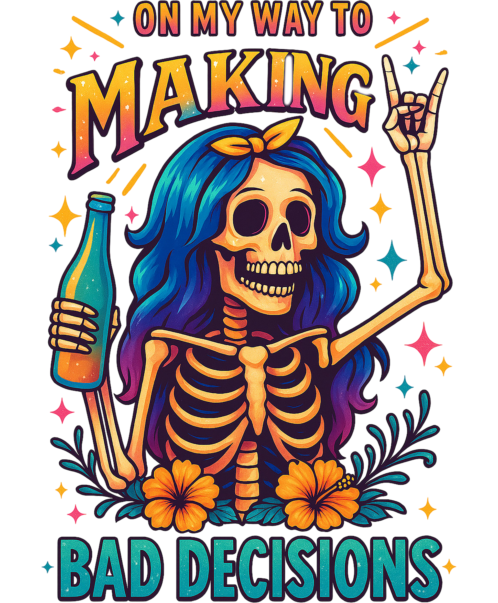 On My Way to Making Bad Decisions Poster