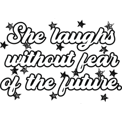 She Laughs Without Fear of the Future product