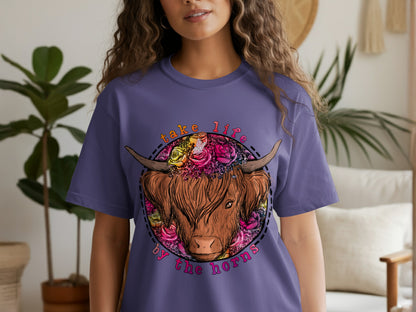 Take Life By The Horns Graphic T-Shirt