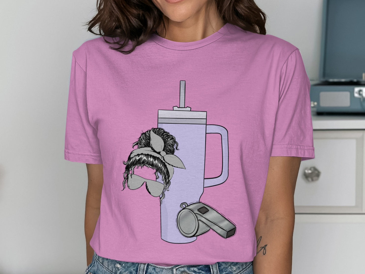 Whimsical Novelty Graphic Tee with Unique Imagery
