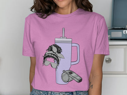 Whimsical Novelty Graphic Tee with Unique Imagery