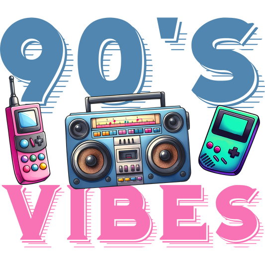 Retro 90's Vibes Boombox and Gadgets product