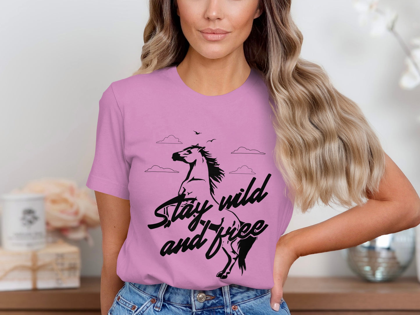 Stay Wild and Free Graphic T-Shirt