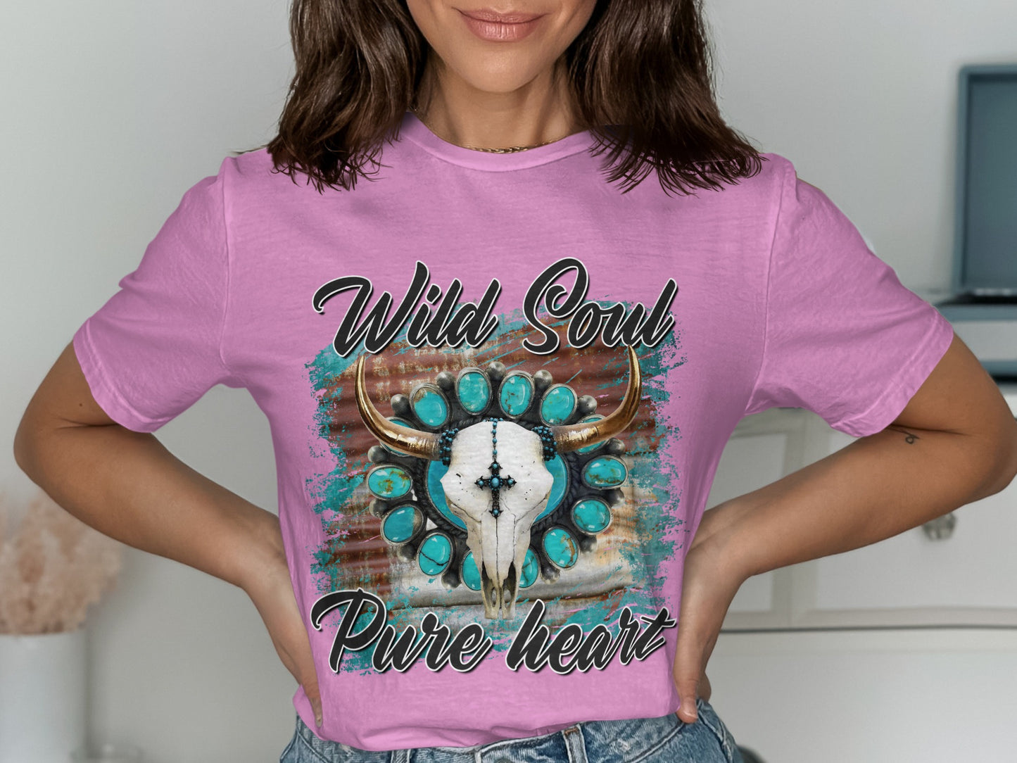 Wild Soul Pure Heart Graphic T-Shirt Product