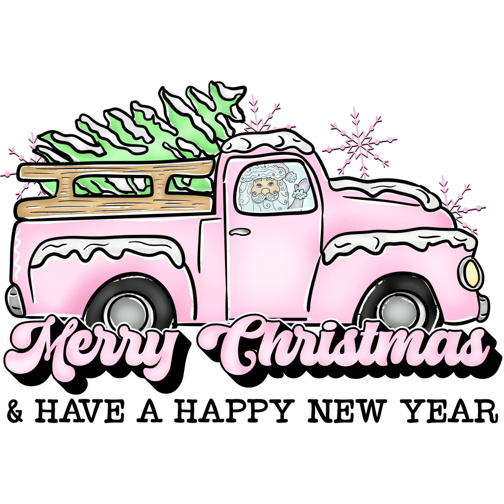 Merry Christmas Have A Happy New Year holiday decor