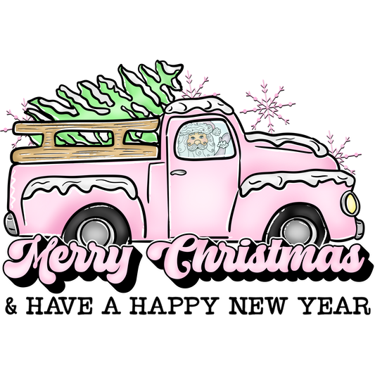 Merry Christmas Have A Happy New Year holiday decor