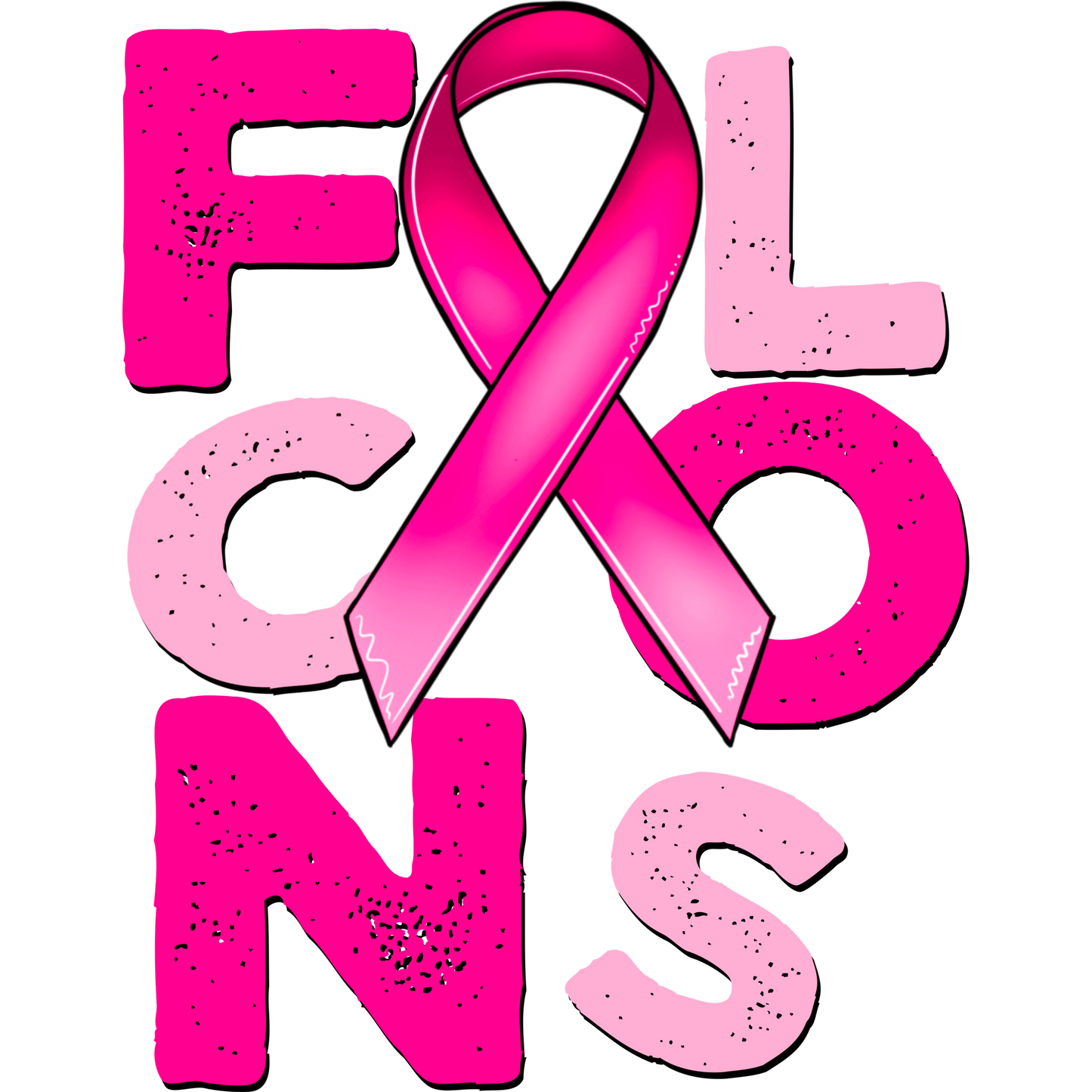 Pink Ribbon Falcons Design for Support Product