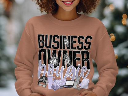 Business Owner Bougie Graphic Sweatshirt