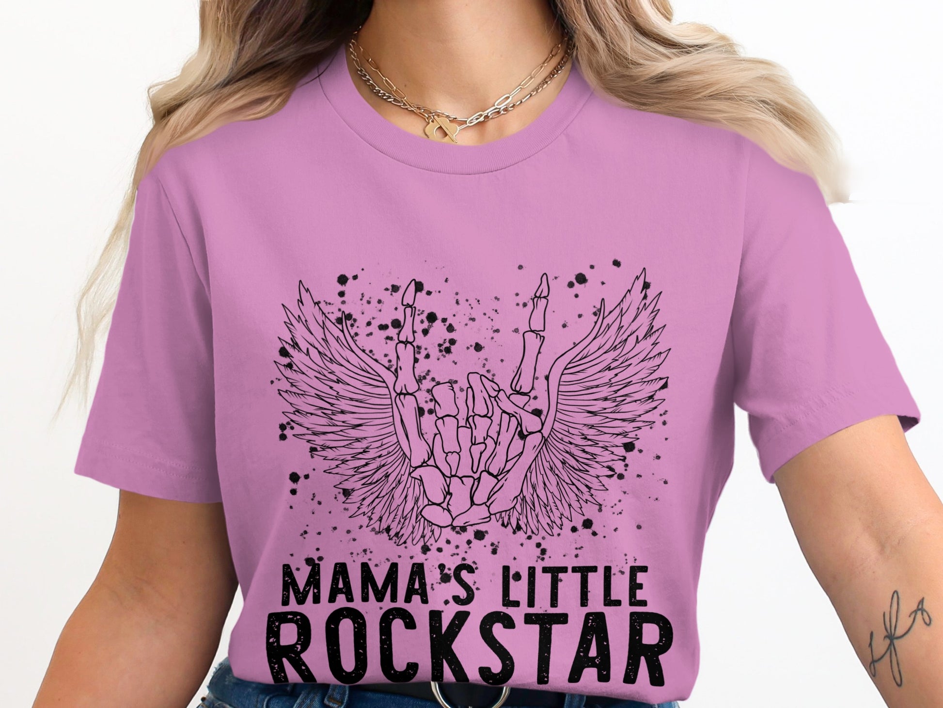 Mama's Little Rockstar Graphic Tee