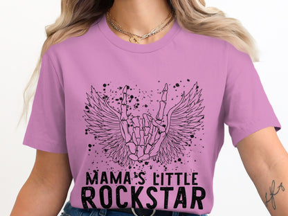 Mama's Little Rockstar Graphic Tee