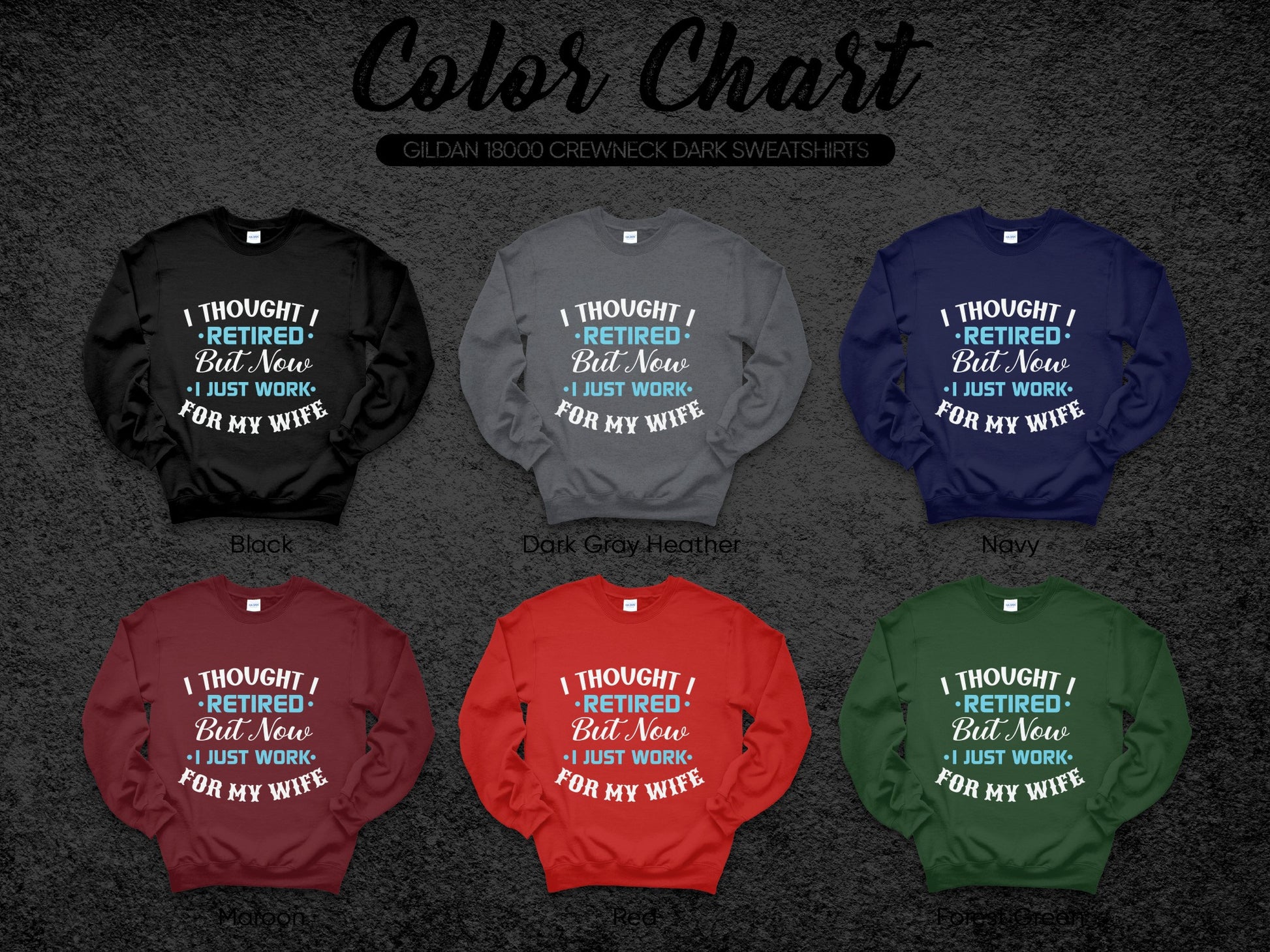 Humorous I Thought I Retired Crewneck Sweatshirt