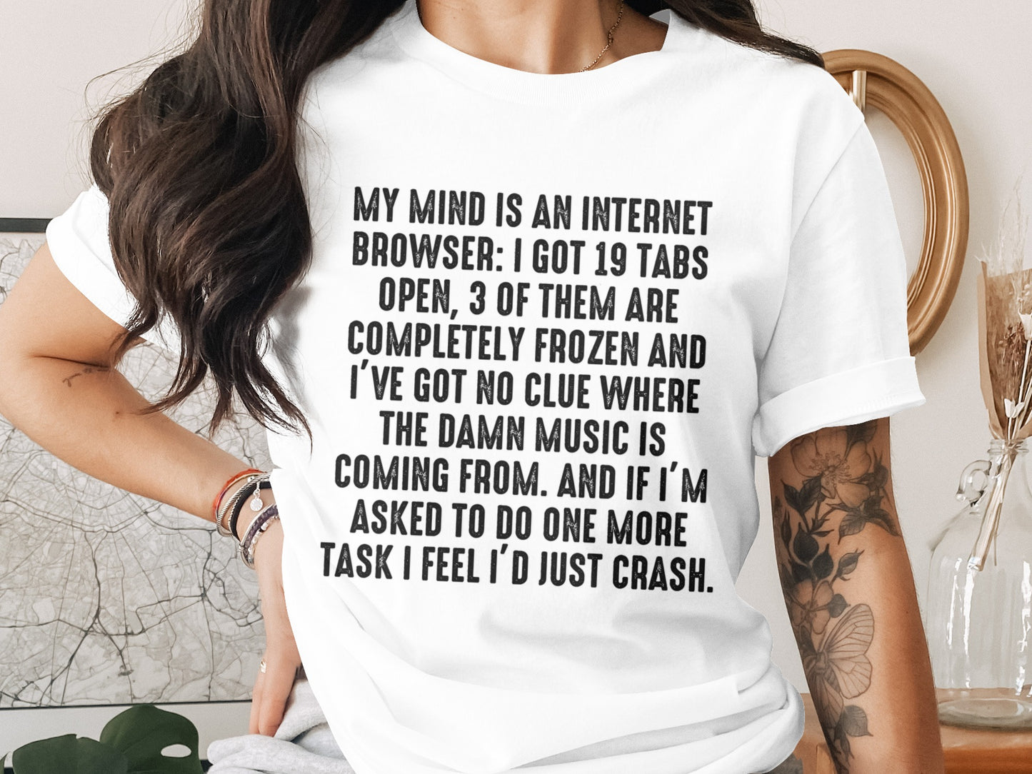 Funny My Mind is an Internet Browser Shirt