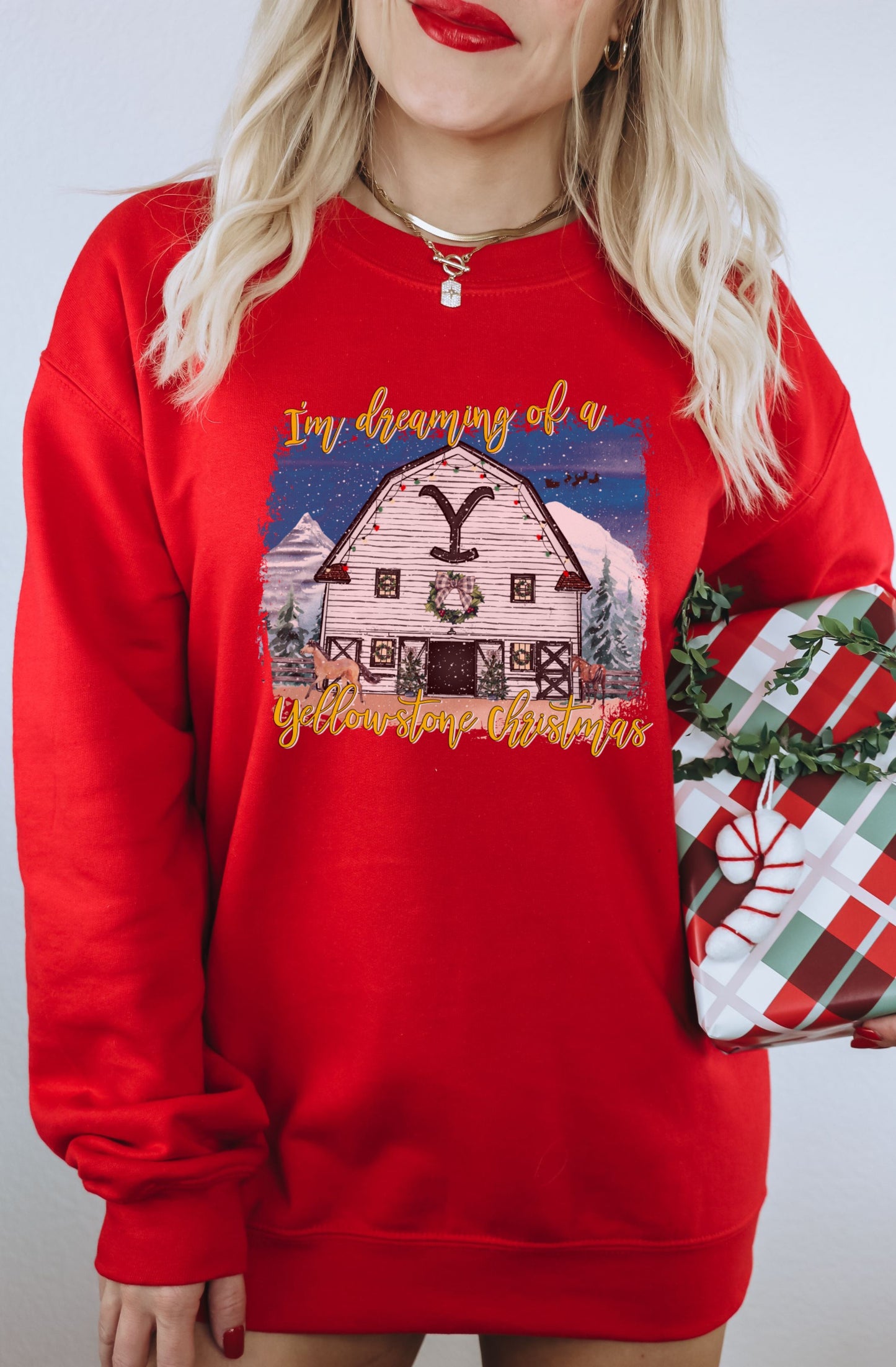 I'm Dreaming Of A Yellowstone Christmas Sweatshirt