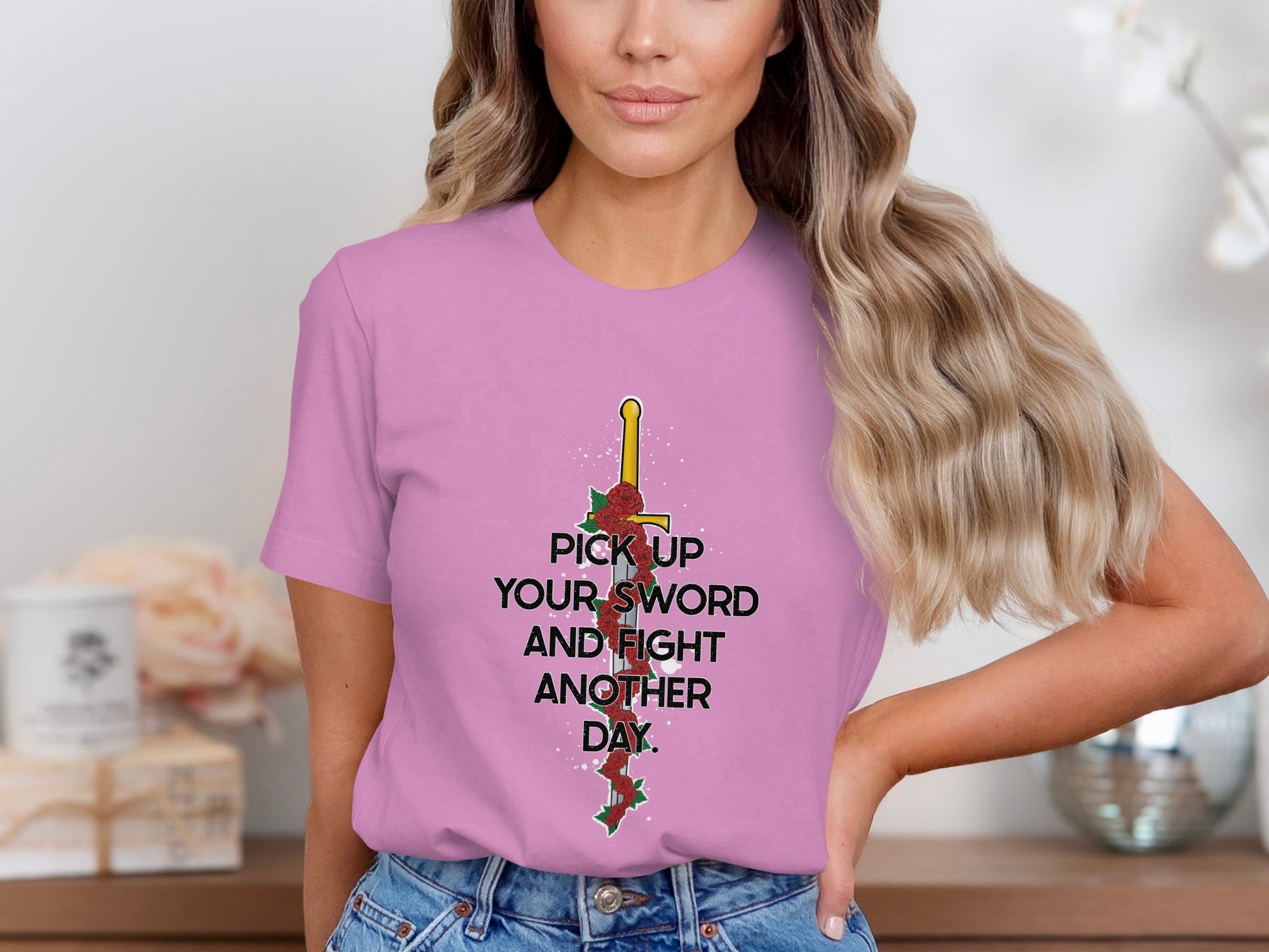 Pick Up Your Sword And Fight Another Day T-shirt