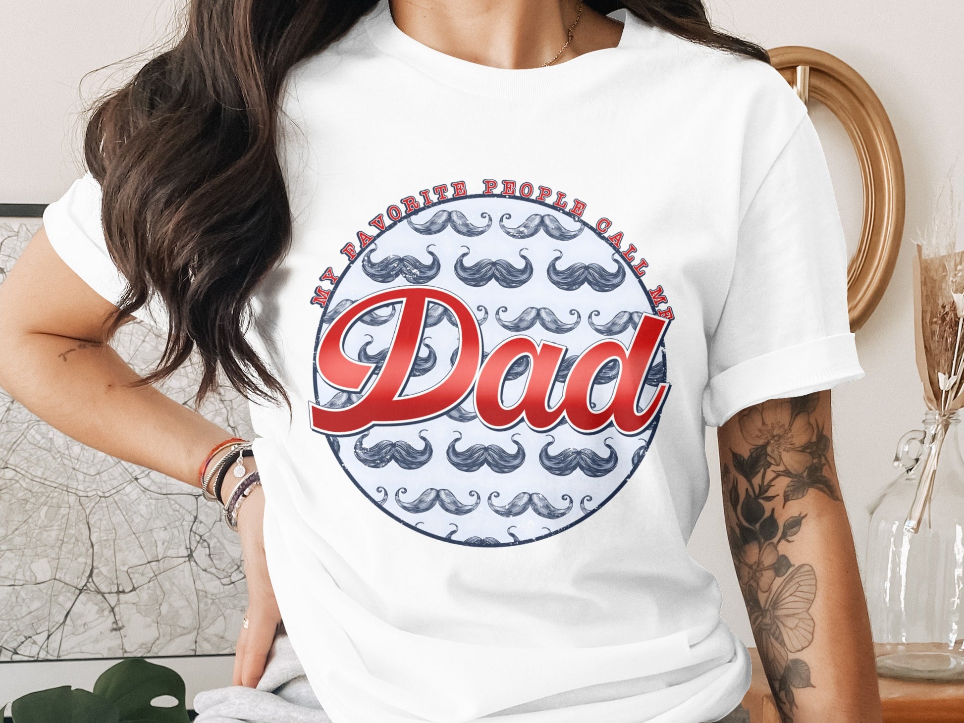 My Favorite People Call Me Dad Graphic Shirt