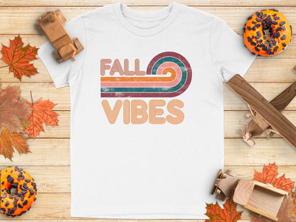 Fall Vibes Retro Graphic T-Shirt